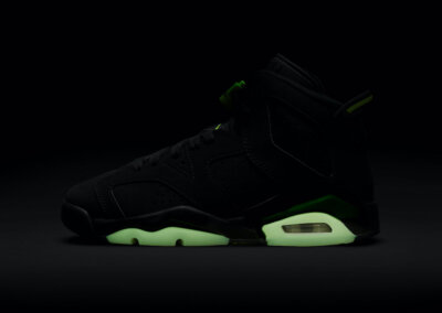 electric green 6s glow