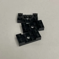 Lego 60212 Black Replacement Parts Pieces Lot of 3