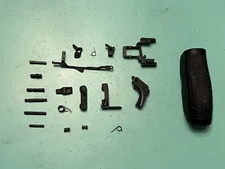 USED OEM IWI MASADA PISTOL 9MM LOWER PARTS TRIGGER SLIDE STOP PINS BACK STRAP