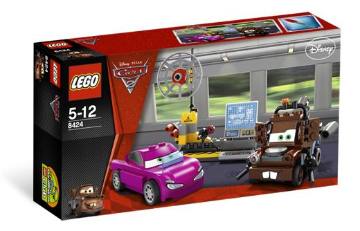 Lego Mater's Spy Zone 8424 Cars Minifigure Building Set | eBay