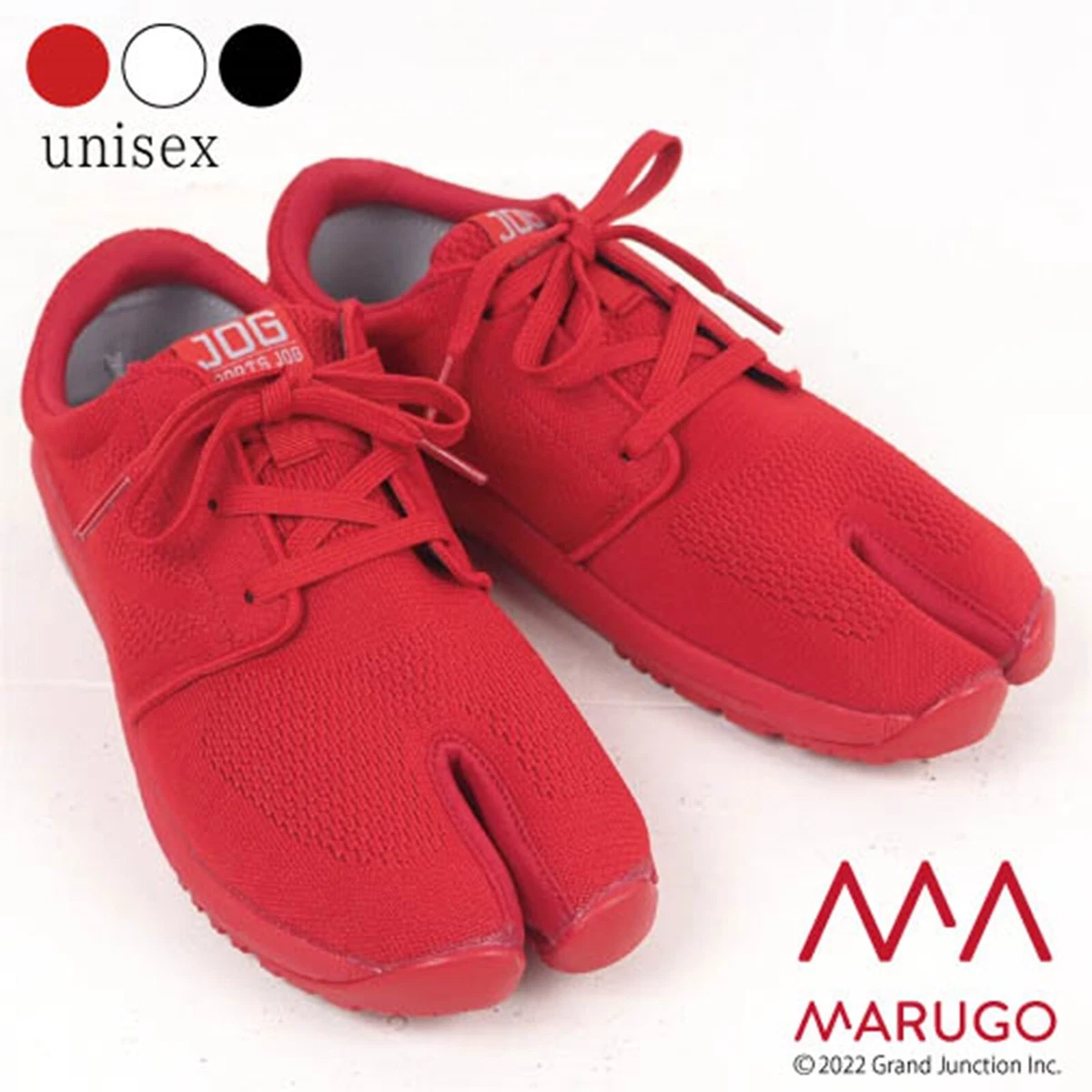 red tabi shoes