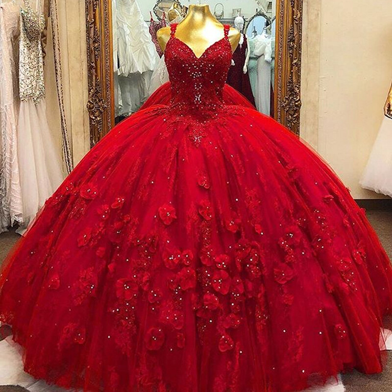 long puffy dress