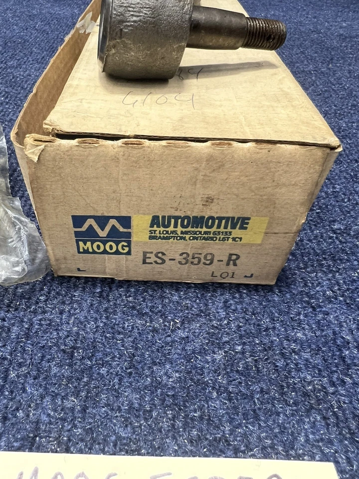 Ford Falcon Fairlane Mercury Comet 1966 Nuevo de Lote Antiguo Tie Rod End Moog ES-359R Hecho en EE. UU. Foto 2 de 4