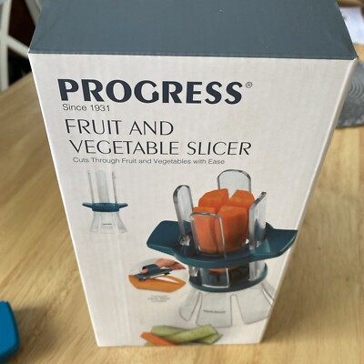 PROGRESS Obst- & Gemüseschneider Schneiden Sie Obst & Gemüse mit Leichtigkeit