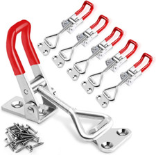 6 Pack Toggle Latch Clamp 4001,Adjustable Latch,Smoker Clamps Heavy Duty Latches
