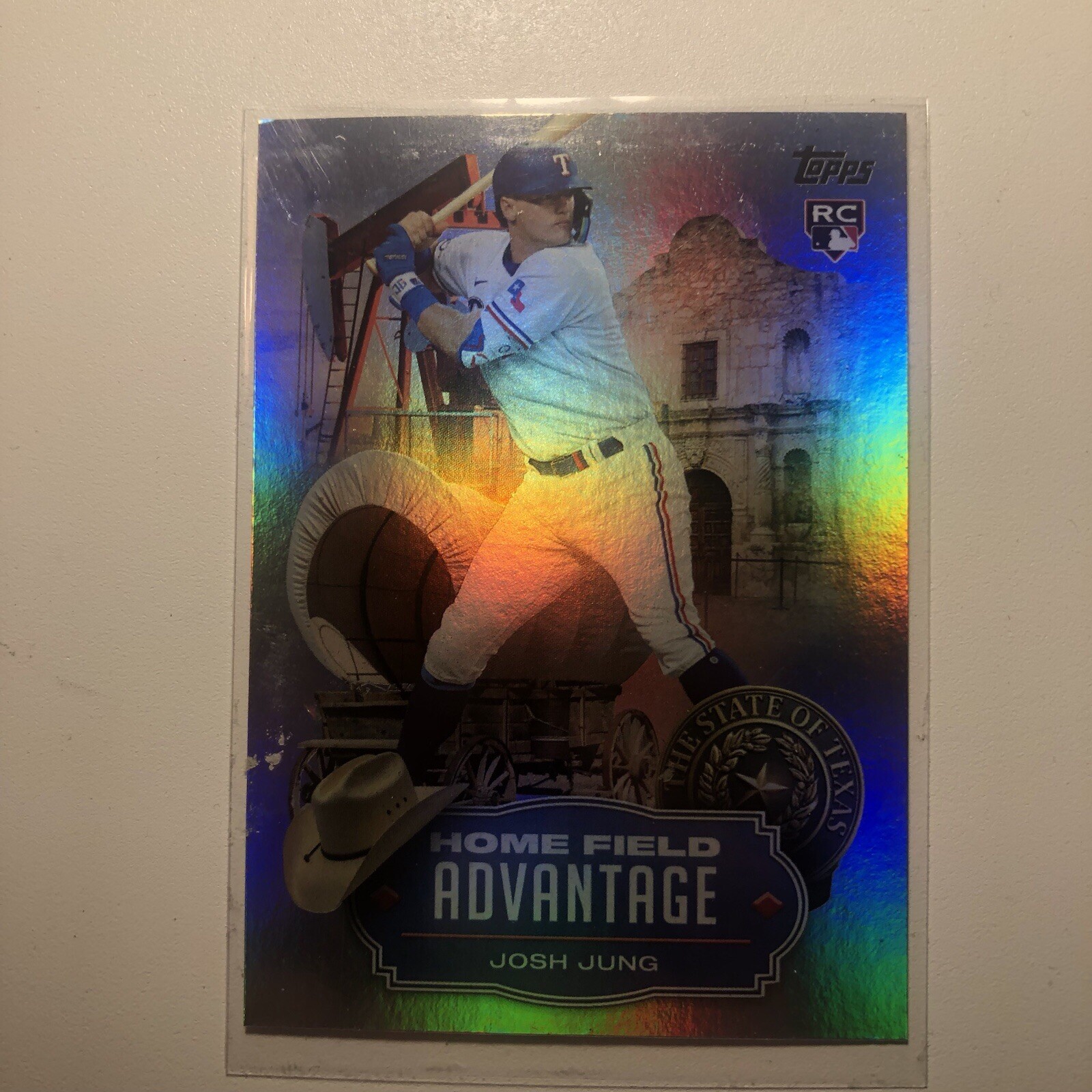 2023 Topps Josh Jung Home Field Advantage Rookie Card RC #HA-16 Rangers
