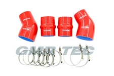 Red Silicone Intercooler Boot Kit For 1994-2002 Dodge Ram Cummins 5.9L Diesel