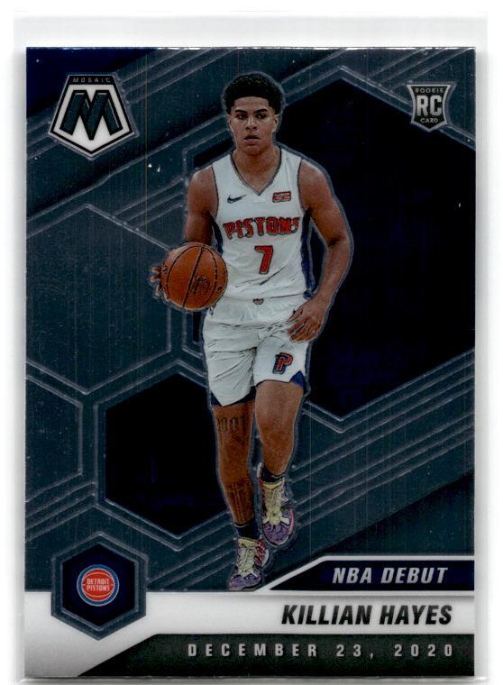 2020-21 Panini Mosaic #270 Killian Hayes Detroit Pistons