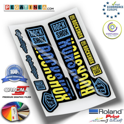 ROCKSHOX TROY LEE DESIGN WP279 STICKER AUFKLEBER DECALS AUFKLEBER STICKER