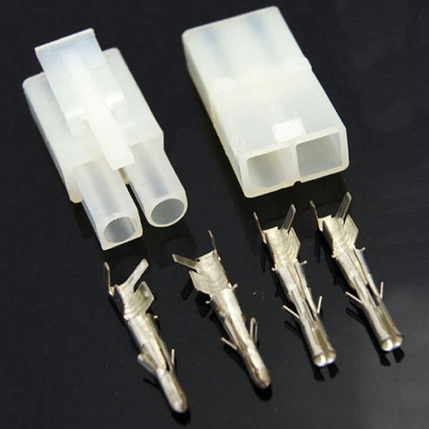 5 Pair Big White Tamiya connector plug RC car/airsoft LiPo/N
