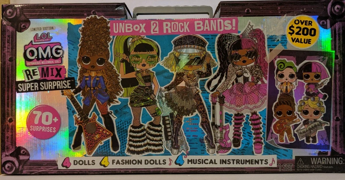 LOL Surprise! OMG Remix Super Surprise - 2 Bands, 70+ Surprises