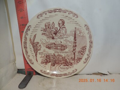 Vernon Kilns Excelsior Springs Missouri Dinner Plate 10 1/4'' d