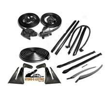 NEW 1971-1973 Chevrolet Impala & Caprice Convertible 14 piece Weatherstrip kit