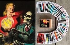 HALLOWEEN Playing Cards (Poker Deck 54 Cards) Horror Thriller Illustrations 127
