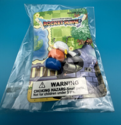 Dragon Quest Heroes Rocket Slime Nintendo Ds Preorder Dangler Keychain - Rare