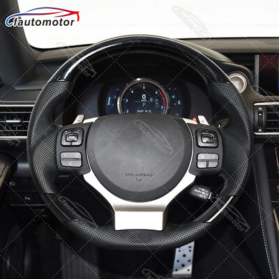 Piano Black Sport Steering Wheel Fit 2013+ Lexus IS 250 200 350 200 ISF GS RC F