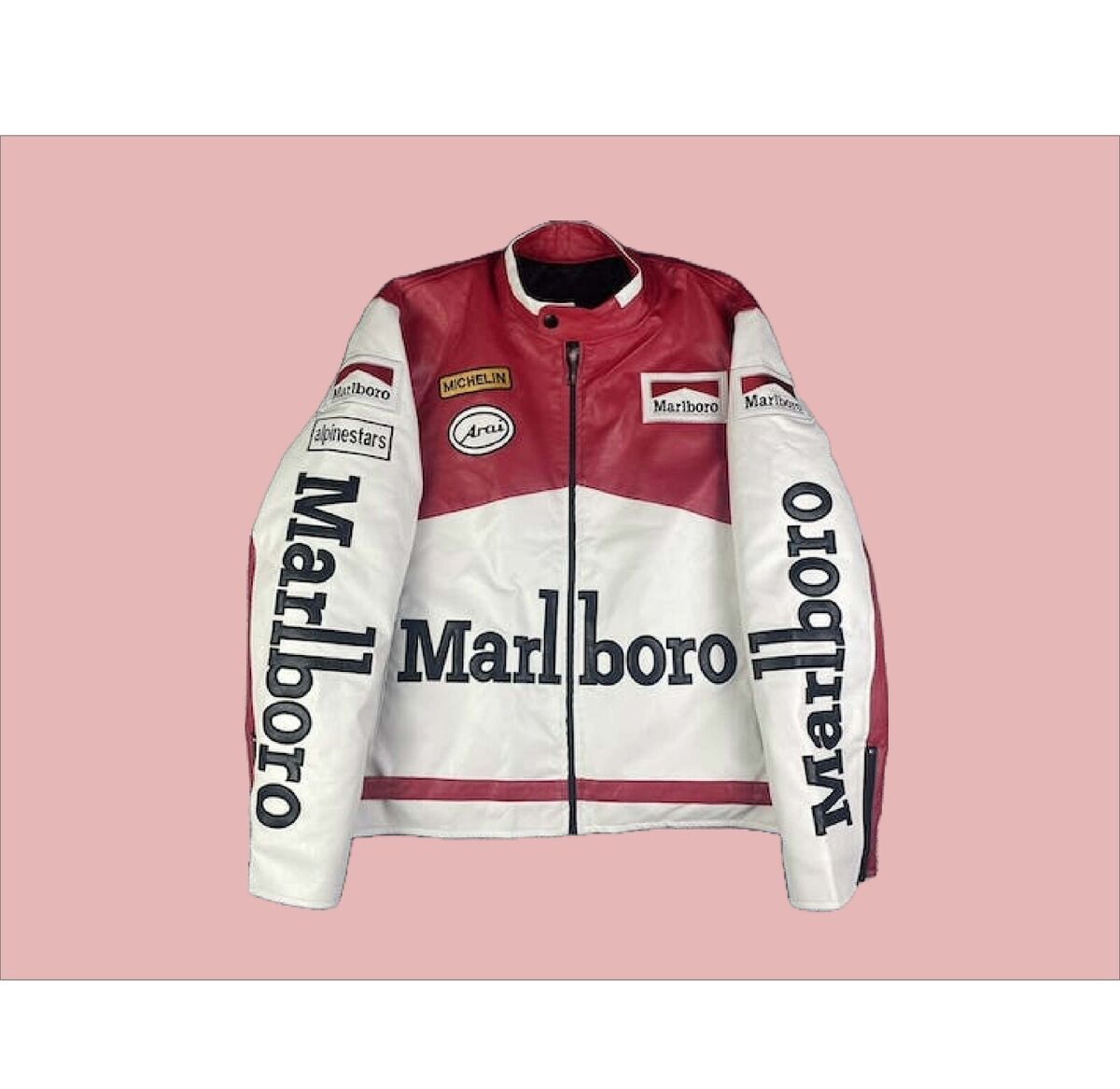 Biker Jacket Vintage Racing Rare Genuine Cowhide Leather Biker Jacket Vintage Racing Rare Genuine Cowhide Leather