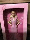 Rare Pink Ribbon Barbie With Long Blonde Hair Down 2007 NRFB — photo 2