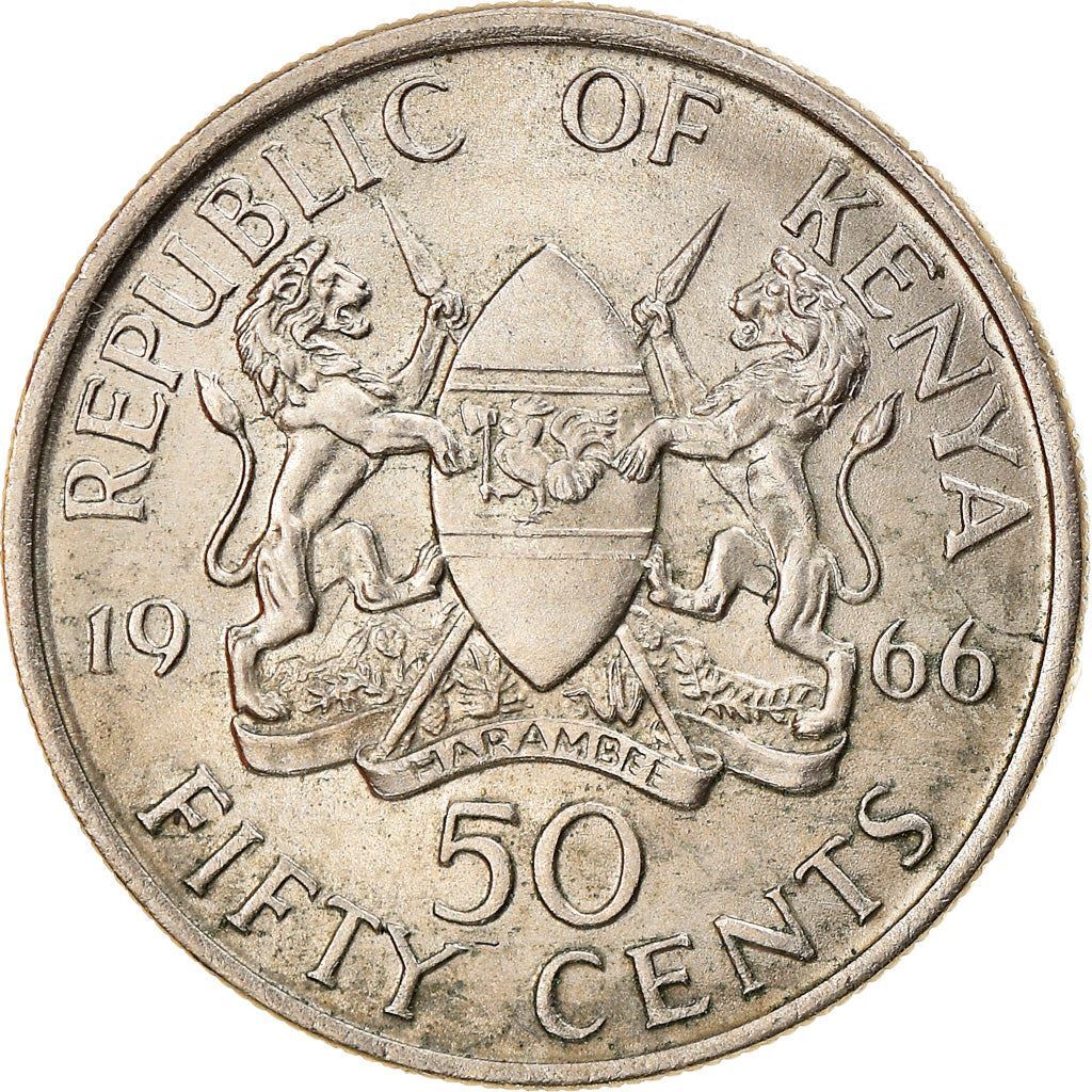 歴代大統領記念額入り Kenya 50 Cents | Mzee Jomo Kenyatta Coin KM4 1966 - 1968 | eBay