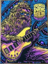 BLACKLIGHT Widespread Panic Milwaukee WI 2023 AP Poster Signed S/N #/160 WSP