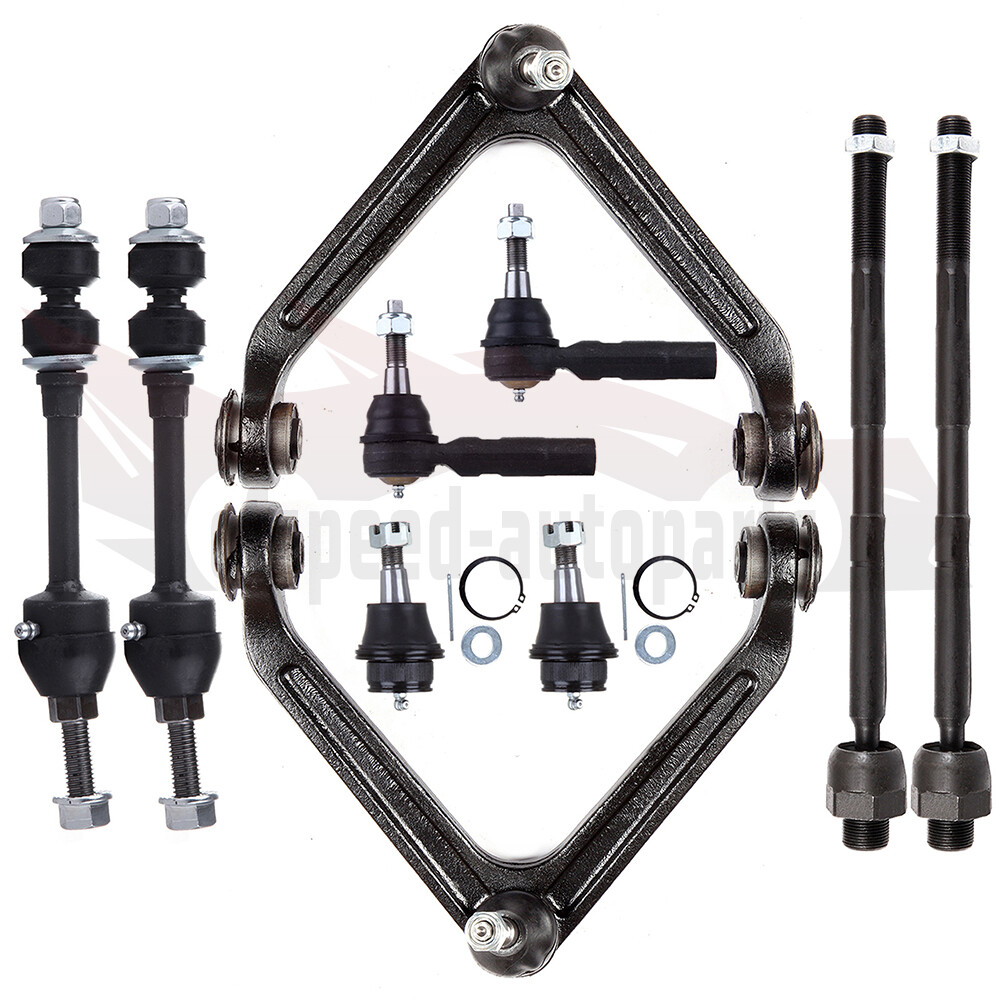 2002-2005 Dodge Ram 1500 RWD Front Suspension Kit - Control Arms, Ball Joints, Tie Rods, Sway Bar