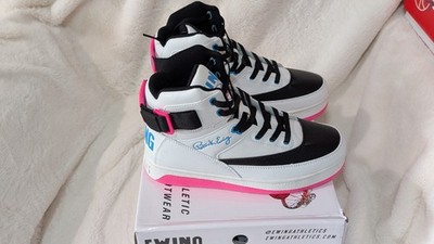Patrick Ewing 33 Orion Strap Women's Size 6 Basketball Shoes White/Neon NIB