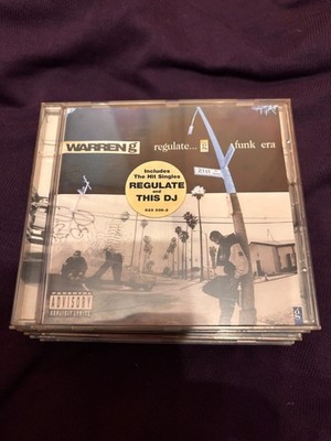 1 CD WARREN G REGULATE FUNK ERA  - REGULATE AND THIS DJ CD SEHR GUT