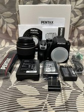 PENTAX KF Digital SLR Camera with KF DA L 18-55WR Lens Kit Tested and working