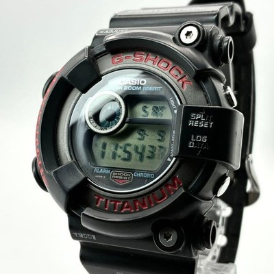 Casio G-Shock Frogman DW-8200 schwarze Digitaluhr aus Japan