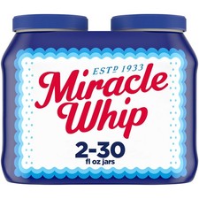  3 pack Miracle Whip Mayo-like Dressing, for a Keto and Low Carb Lifestyle