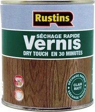Rustins - Vernis intérieur à séchage rapide - Clair - 15m²/L