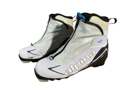 Alpina T5 Plus Nordic Cross Country Ski Boots Size EU37 US5 NNN bindings 3046