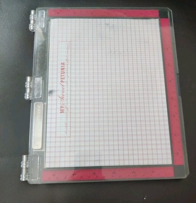 My Sweet Petunia MISTI Stamping Platform, 1 Magnet, Foam, Grid