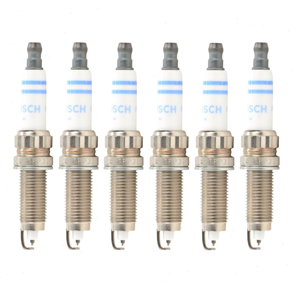 6 pc Bosch Double Platinum Spark Plugs for 2014-2016 BMW 435i 3.0L L6 zj