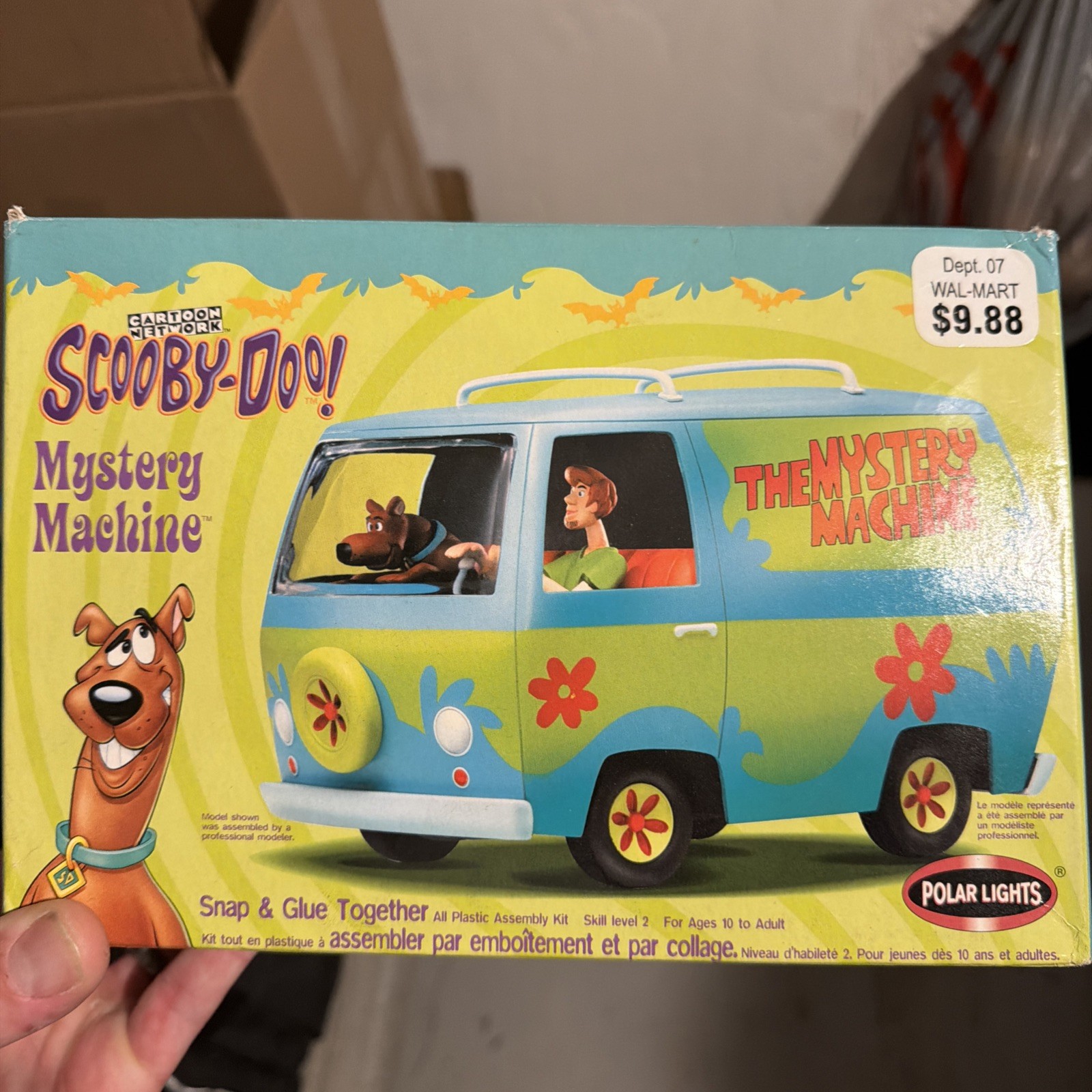 Polar Lights Scooby-Doo Mystery Machine Snap-Together Model 