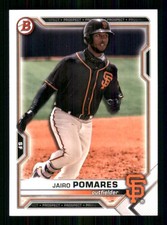 2021 Bowman Draft #BD-45 Jairo Pomares San Francisco Giants 63134