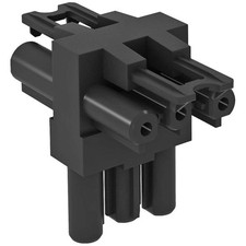 OBO Bettermann 6108084 Blocco di distributore Nero