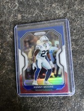 2020 Panini Prizm Red White Blue Kenny Moore Card# 90