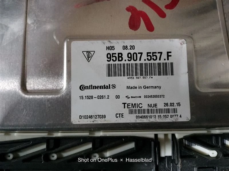 МОДУЛЬ УПРАВЛЕНИЯ CHASIS 95B907557F 2015 PPORSCHE MACAN - Изображение 2 из 4