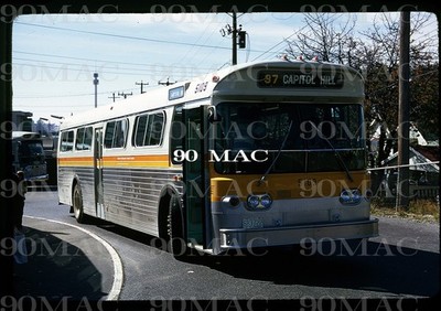 BC HYDRO. FLYER BUS #5109. Vancouver (BC). Original Slide 1973. (A)