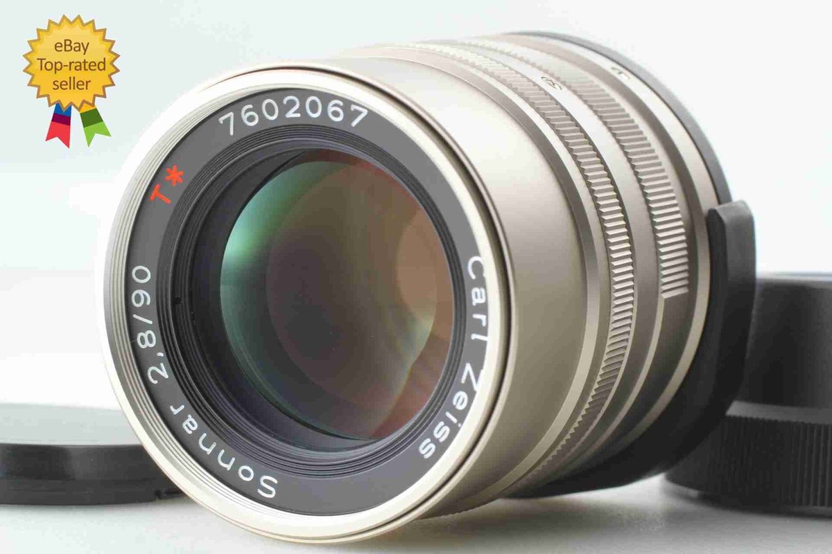 Near MINT ] Contax Carl Zeiss Sonnar T* 90mm f2.8 Lens for G1 G2