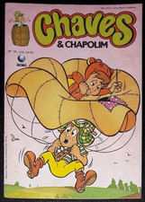 REVISTA EL CHAVO DEL OCHO & CHAPOLIN #10 CÓMIC CHESPIRITO 1991 BRASIL MEGA RARO