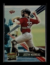 Justin Morneau 2001 Bowmans Best 166 2999 Back Edge Chip Rc Justin Morneau 2001 Bowmans Best 166 2999 Back Edge Chip Rc