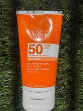 Av ne Broad Spectrum SPF 50 Lotion Sunscreen 150ml Face Body Sensitive Skin