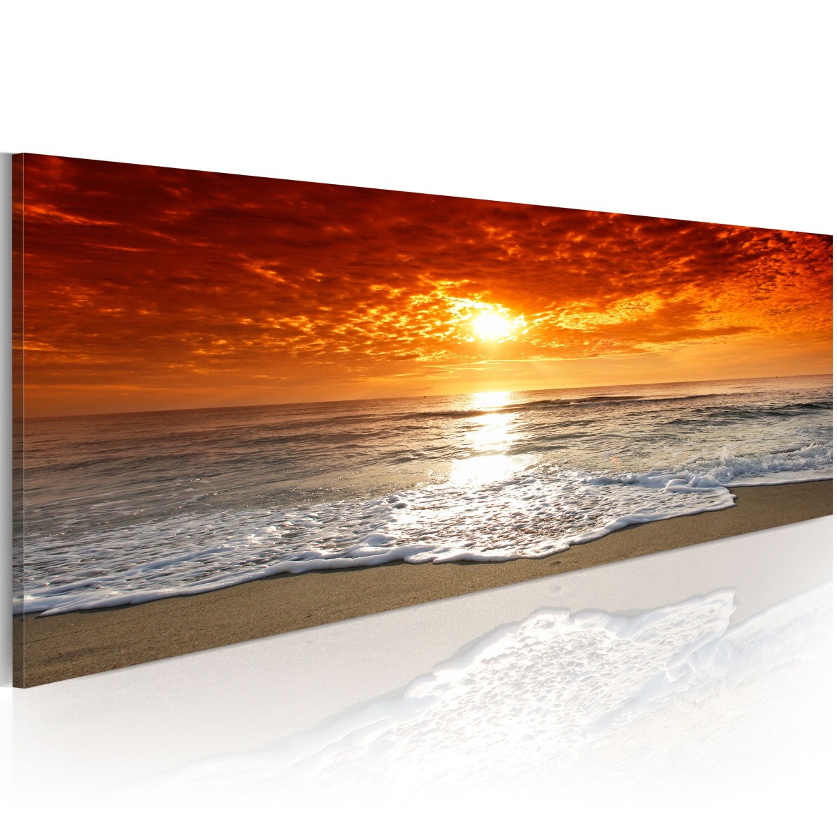 Tableau Romantic Sunset toile tendue sur châssis en bois