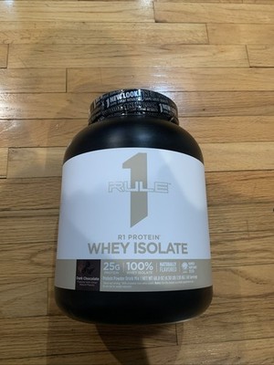 Rule 1 Naturally Flavored R1 Protein Whey Isolate  Clean Formula 25g Exp. 11/27