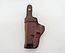 Don Hume Concealment Holster H715 M No. 36-4 1/2" Saddle Brown Leather with Clip