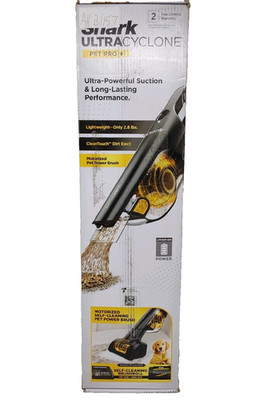 Shark UltraCyclone Pet Pro Plus Cordless Hand Vacuum, Black, CH951 - PRE OWNED
