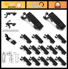 8Pcs Compression Latch Lock Zinc Alloy Flush Lever Adjustable Grip 0.04"-0.94