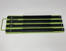 Matco Tools Msh4g Green Magnetic Socket Rail Tray Organizer Holder 80 Sockets Matco Tools Msh4g Green Magnetic Socket Rail Tray Organizer Holder 80 Sockets